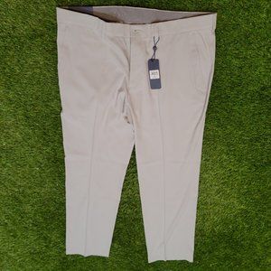 Mens 36W 30L Oxford Light Grey Golf Pants